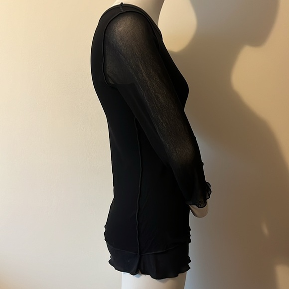 Pete 3/4 Crew Mesh Lined Black Size M - Picture 5 of 10